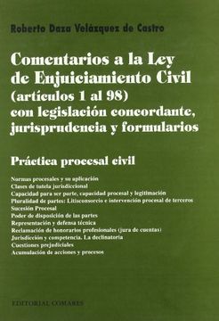 portada Comentarios a la Ley de enjuiciamiento civil (artículos del 1 al 98)