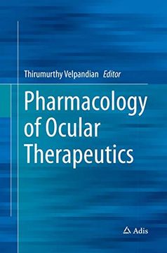 portada Pharmacology of Ocular Therapeutics (en Inglés)