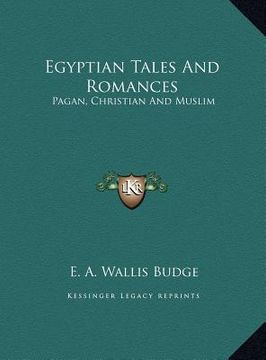 portada egyptian tales and romances: pagan, christian and muslim (in English)