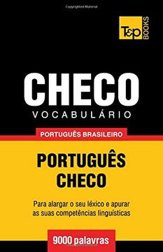 portada Vocabulário Português Brasileiro-Checo - 9000 Palavras 