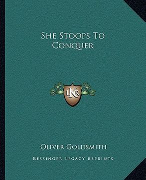 portada she stoops to conquer (en Inglés)