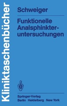 portada Funktionelle Analsphinkter-Untersuchungen (Kliniktaschenbücher)