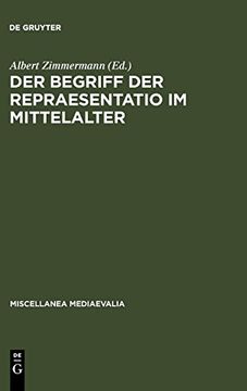 portada Der Begriff der Repraesentatio im Mittelalter (en Alemán)