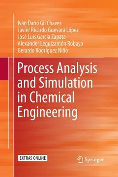 portada Process Analysis and Simulation in Chemical Engineering 