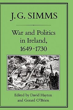 portada war and politics in ireland, 1649-173