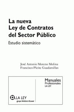 portada nueva ley de contratos del sector publico (3ºed)