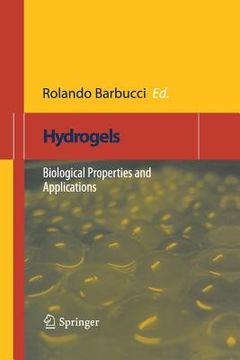 portada Hydrogels: Biological Properties and Applications (en Inglés)