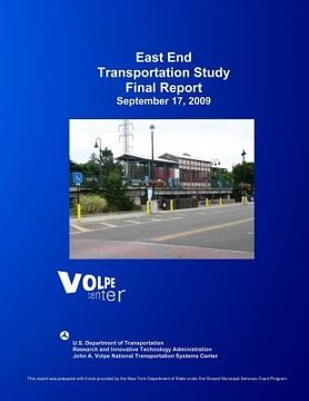 portada East End Transportation Study Final Report (in English)