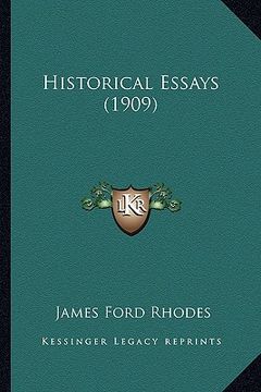 portada historical essays (1909) (en Inglés)