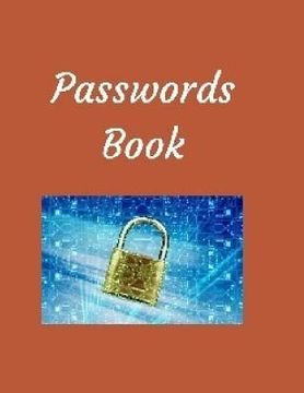 portada Passwords Book (en Inglés)