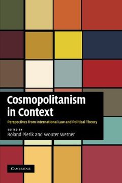portada Cosmopolitanism in Context: Perspectives From International law and Political Theory 