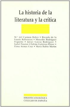 portada La historia de la literatura y la critica (in Spanish)