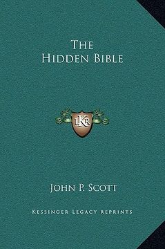 portada the hidden bible (en Inglés)