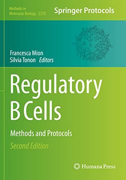 portada Regulatory b Cells: Methods and Protocols (Methods in Molecular Biology) (en Inglés)
