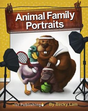 portada Animal Family Portraits (en Inglés)