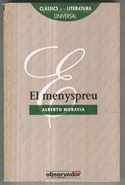 portada Classics de la Literatura Universal Numero 10: El Menyspreu