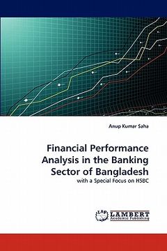 portada financial performance analysis in the banking sector of bangladesh (en Inglés)