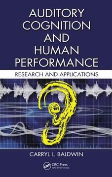 portada auditory cognition and human performance: research and applications (in English)
