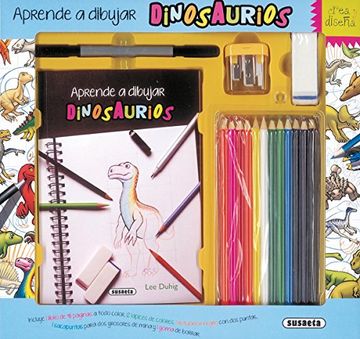 portada Aprende a Dibujar Dinosaurios