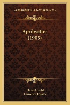 portada Aprilwetter (1905) (en Alemán)