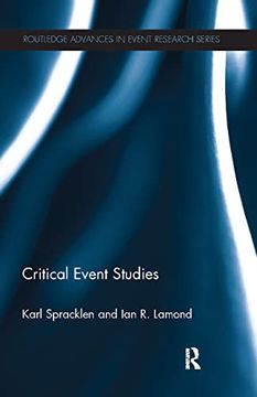 portada Critical Event Studies (Routledge Advances in Event Research Series) (in English)