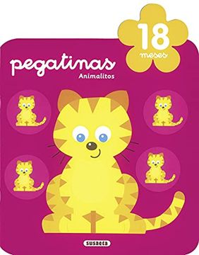portada Pegatinas Animalitos 18 Meses (Crece con Pegatinas)
