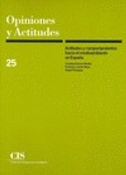 portada Actitudes y Comportamientos Hacia el Medioambiente en España (Opiniones y Actitudes) (in Spanish)