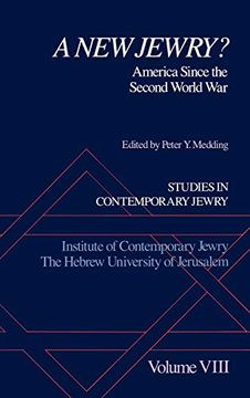 portada Studies in Contemporary Jewry: Volume Viii: A new Jewry? America Since the Second World war (Vol 8) (en Inglés)