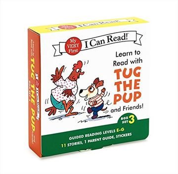 portada Learn to Read with Tug the Pup and Friends! Box Set 3: Levels Included: E-G (My Very First I Can Read)