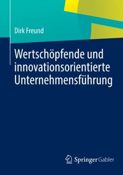portada Wertschöpfende und Innovationsorientierte Unternehmensführung (in German)