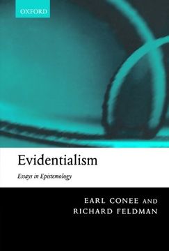 portada Evidentialism: Essays in Epistemology (en Inglés)