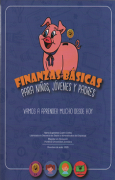 portada Finanzas Básicas Para Niños, Jóvenes y Padres