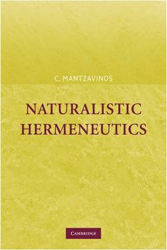 portada Naturalistic Hermeneutics (en Inglés)