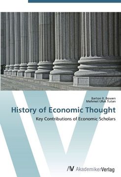 portada History of Economic Thought: Key Contributions of Economic Scholars (in English)