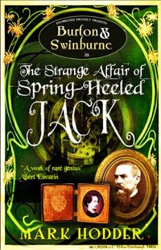 portada Burton and Swinburne in the Strange Affair of Spring Heeled Jack (Burton & Swinburne)