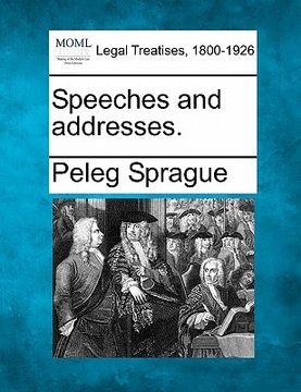 portada speeches and addresses. (en Inglés)