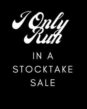 portada I Only Run In A Stocktake Sale!: On Sale Now