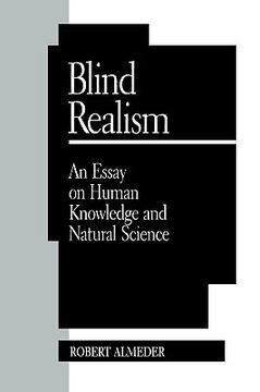 portada blind realism: an essay on human knowledge and natural science