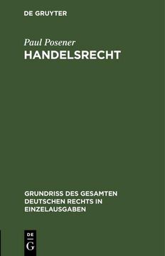 portada Handelsrecht (in German)