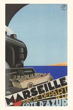 portada Vintage Journal Marseille Travel Poster