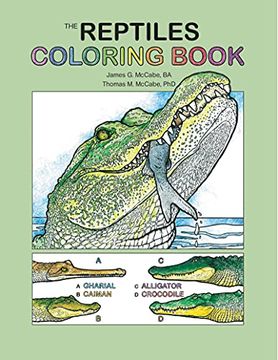 portada The Reptiles Coloring Book: A Coloring Book