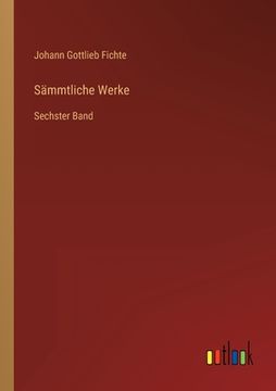 portada Sämmtliche Werke: Sechster Band (en Alemán)