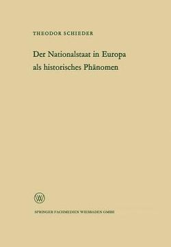 portada Ansprache Des Ministerpräsidenten Dr. Franz Meyers. Der Nationalstaat in Europa ALS Historisches Phänomen (in German)