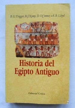 portada Historia del Egipto Antiguo (in Spanish)