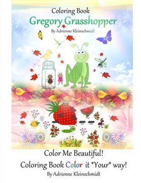 portada Gregory Grasshopper Coloring Book (in English)