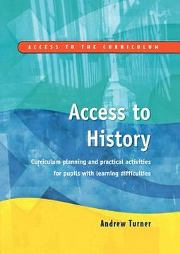 portada access to history: curriculum planning and practical activities for children with learning difficulties