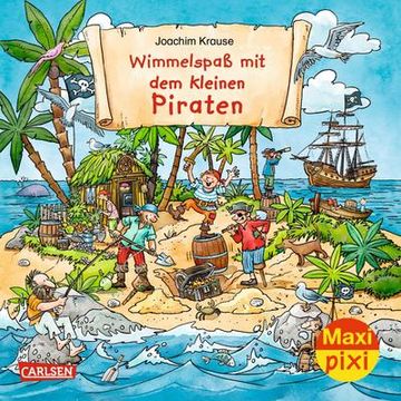 portada Maxi Pixi 283: Ve 5 Wimmelspaß mit dem Kleinen Piraten (5 Exemplare)