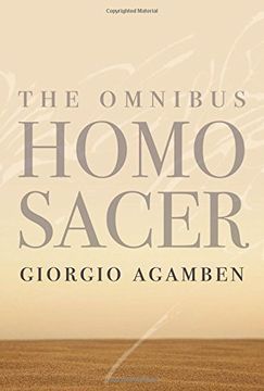 portada The Omnibus Homo Sacer (Meridian: Crossing Aesthetics) (en Inglés)