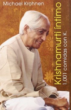 portada Krishnamurti Íntimo : 1001 Comidas Con K