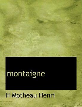 portada montaigne (in English)